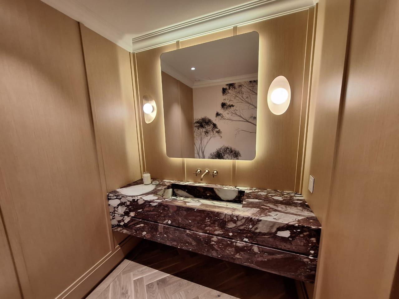 baño visitas